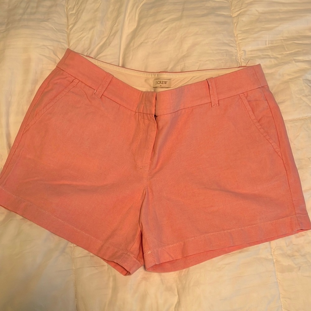 Great condition pink JCREW shorts